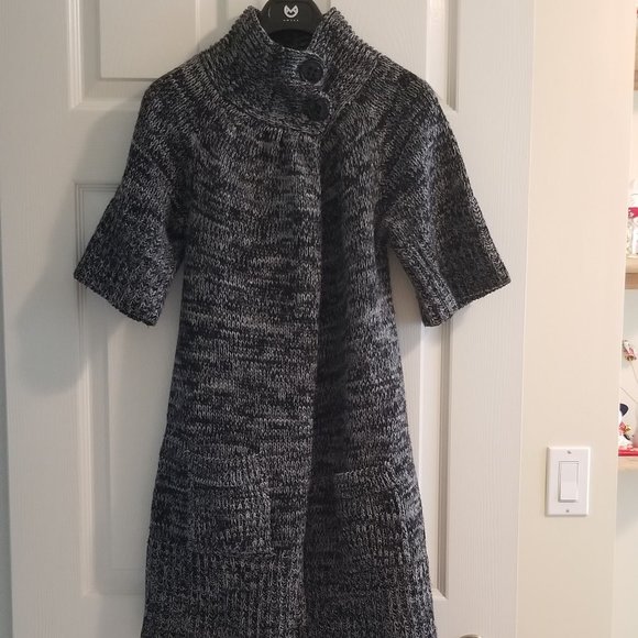 Sweater jacket (long line) half sleeves - Size S - Picture 3 of 6